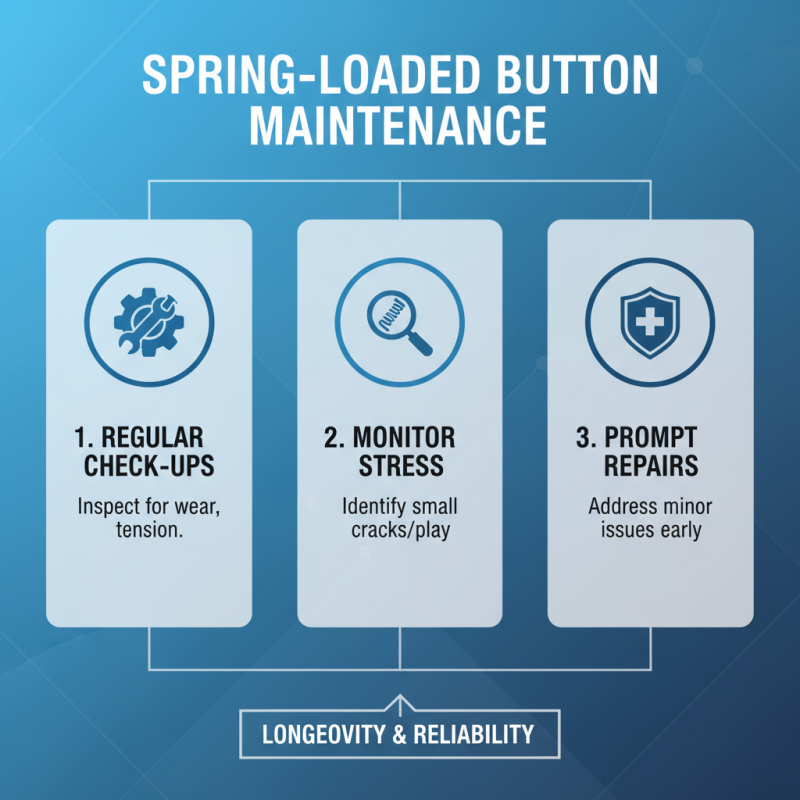 What is a Special Spring Loaded Button and How Does It Work?