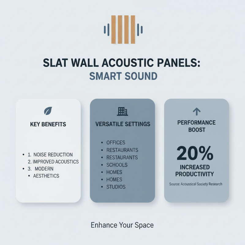2026 Top Slat Wall Acoustic Panel Benefits and Uses Explained?
