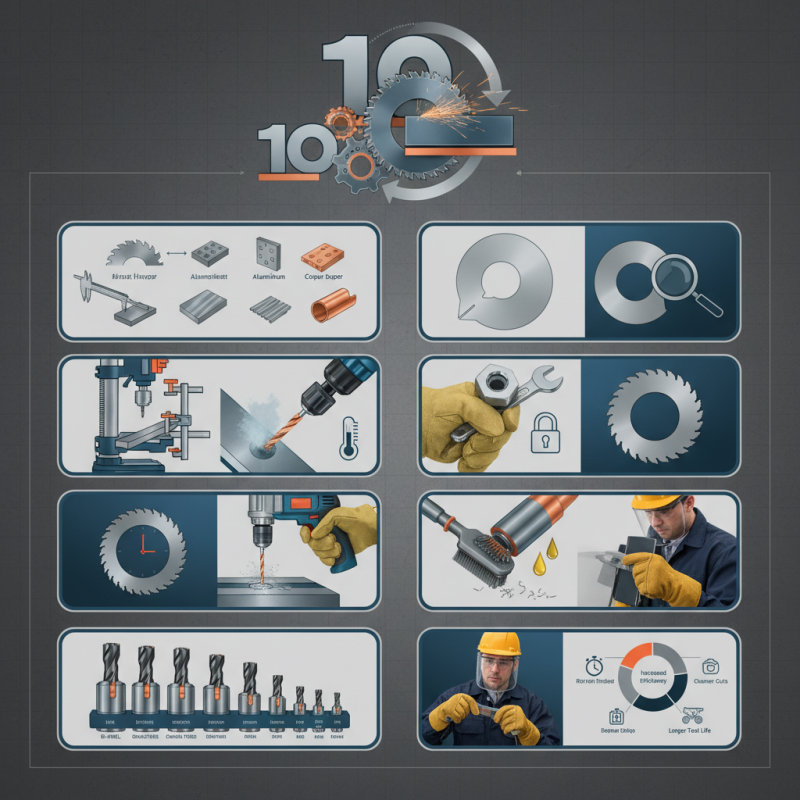 Top 10 Tips for Using Hole Saw Drill Bits for Metal?