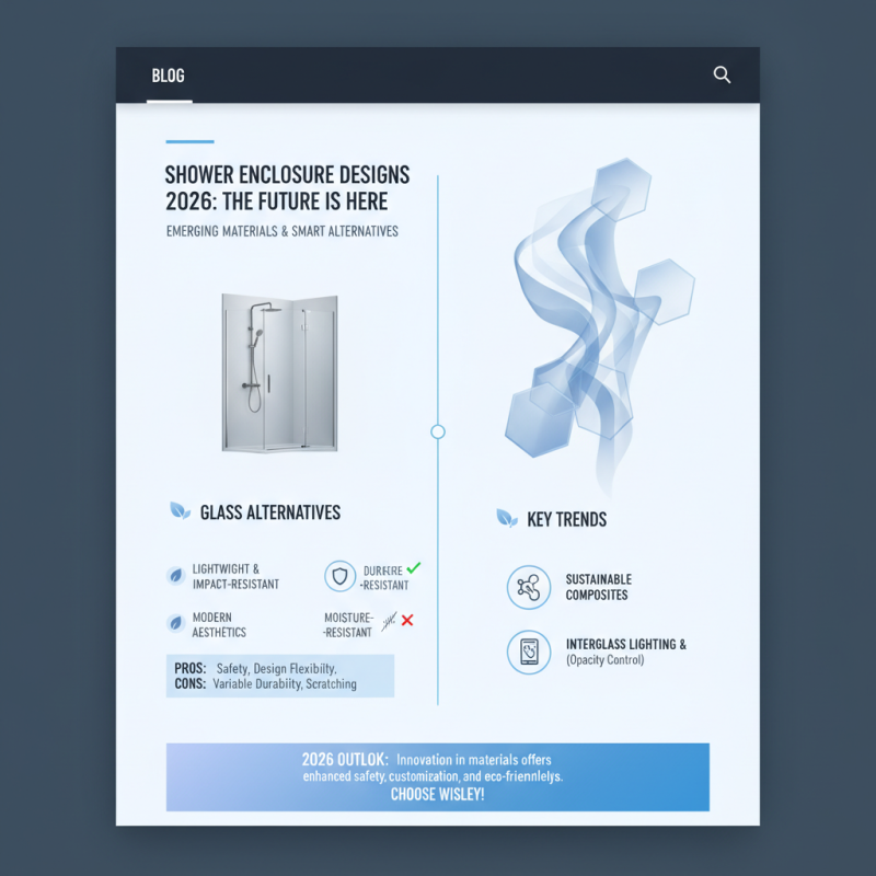 2026 Top Shower Enclosure Trends You Need to Know?