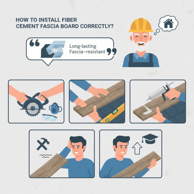 How to Install Fiber Cement Fascia Board Correctly?
