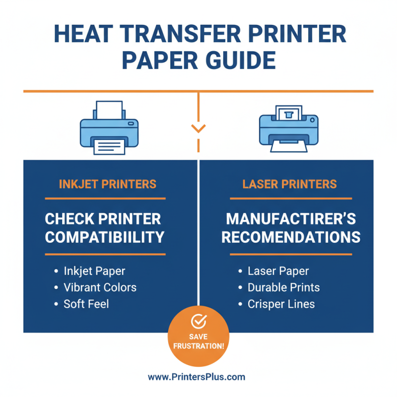 How to Choose the Best Heat Transfer Printer Paper?