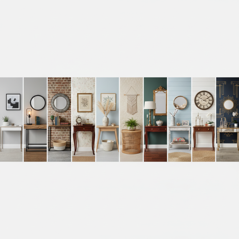 Top 10 Hallway Table Styles for Your Home Decor Needs?