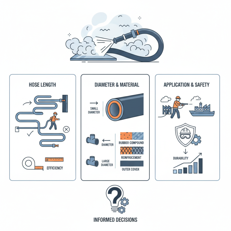 How to Choose the Right Sandblast Rubber Hose for Your Needs?