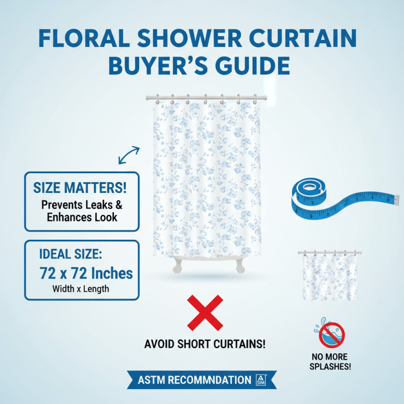 How to Choose the Perfect Floral Shower Curtain for Your Bathroom?