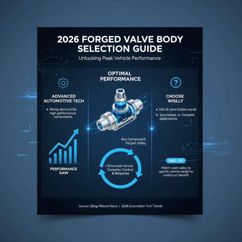 2026 Best Forged Valve Body Options for Enhanced Performance?