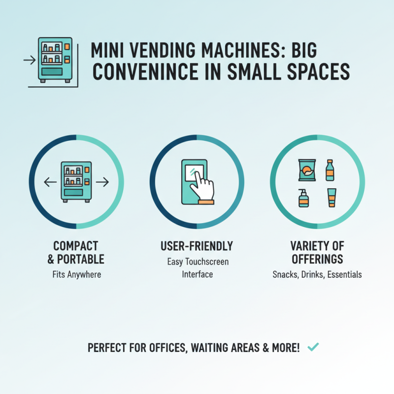 What is a mini vending machine and how does it work?