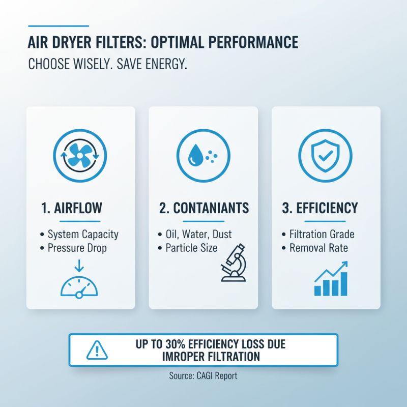 How to Choose the Right Air Dryer Filter for Your Needs?