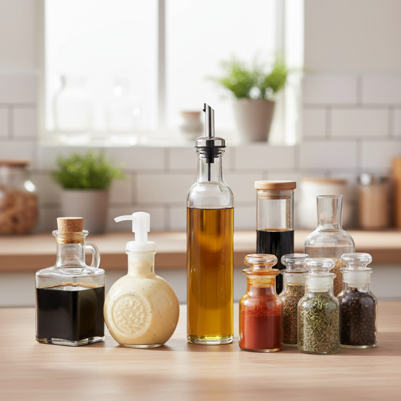How to Choose the Perfect Glass Condiment Bottle for Your Kitchen