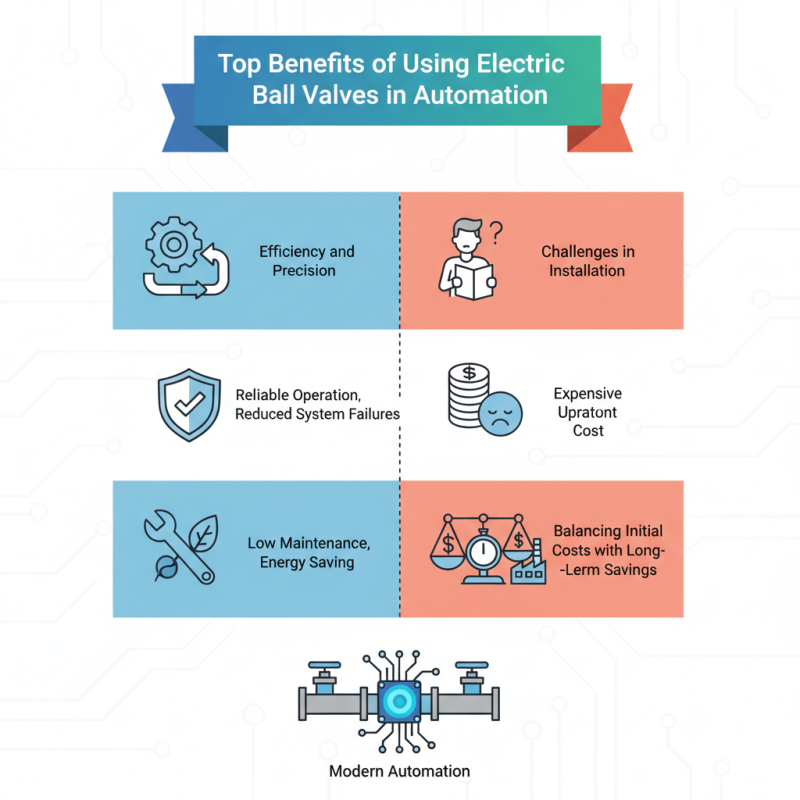 Top Benefits of Using Electric Ball Valves in Automation?