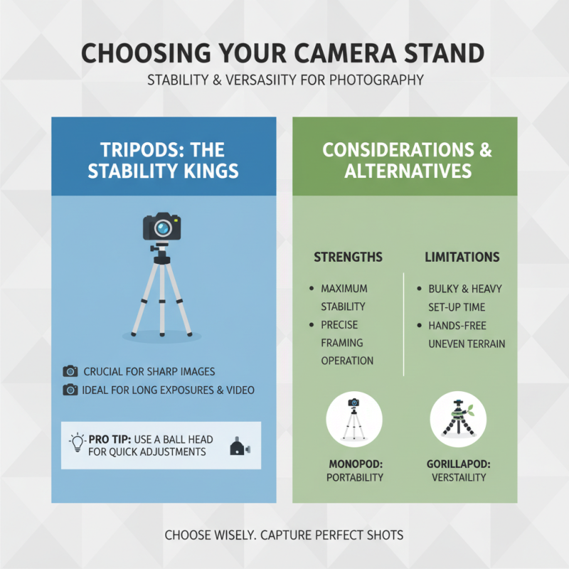 Top Camera Stand Tips for Perfect Photography Setup?