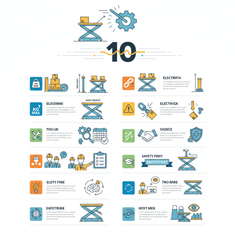 Top 10 Tips for Using Electric Scissor Lift Tables Safely?