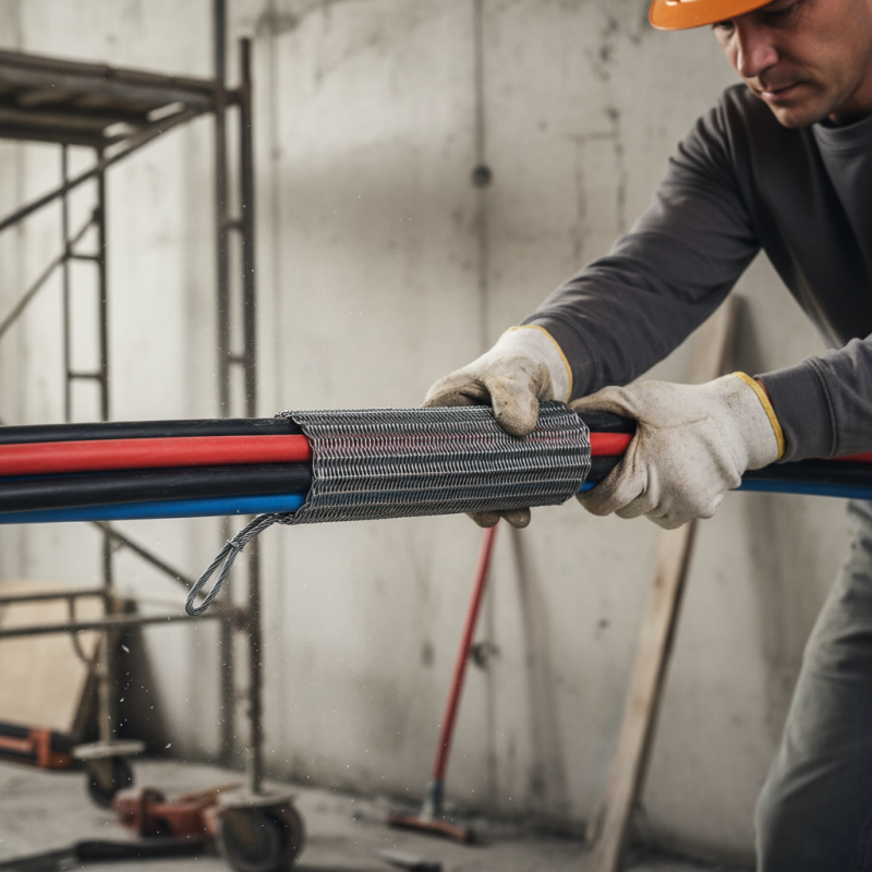 What is a Cable Installation Grip Net and How is it Used?