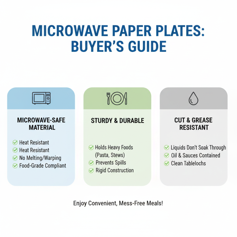 2026 Best Microwave Paper Plates for Convenient Meal Solutions?