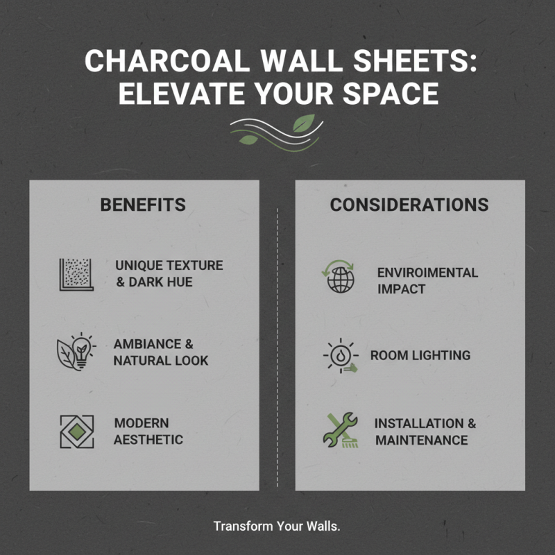 Best Charcoal Sheet for Wall Enhancements and Benefits?