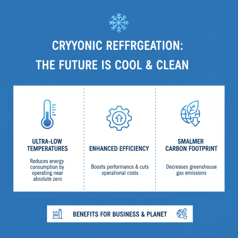 What are the Benefits of Cryogenic Refrigeration Systems in 2026?