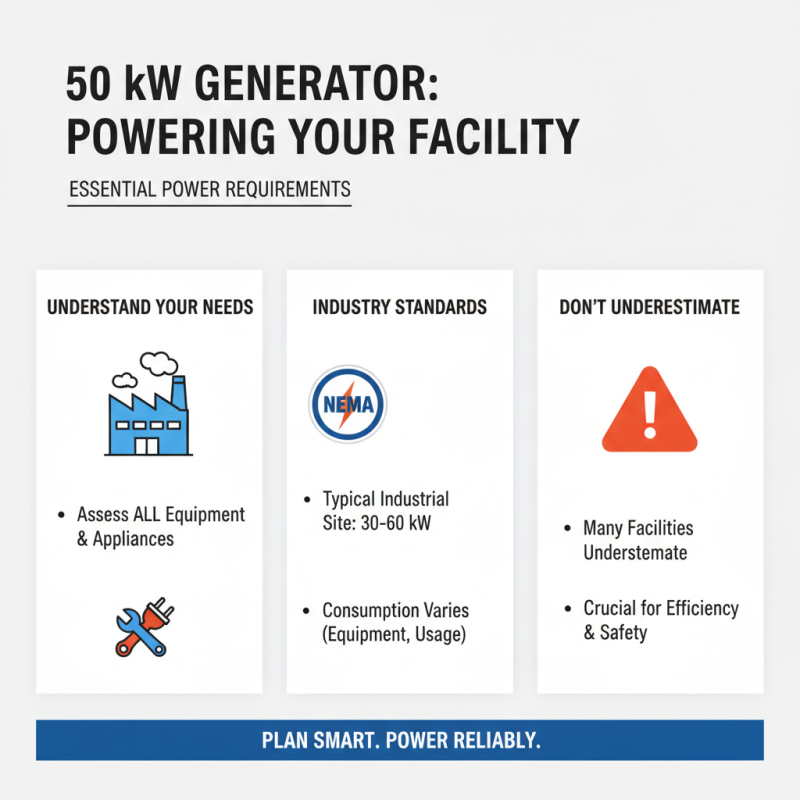 How to Choose the Right 50 Kw Generator for Your Needs?