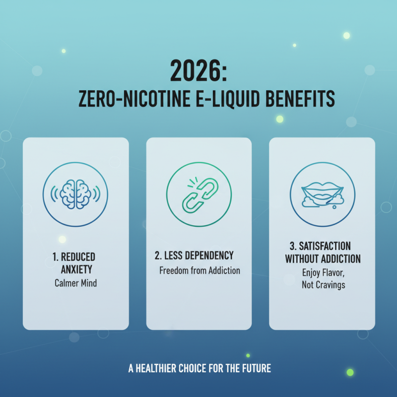 What are the Benefits of Zero Nicotine E-Liquid in 2026?