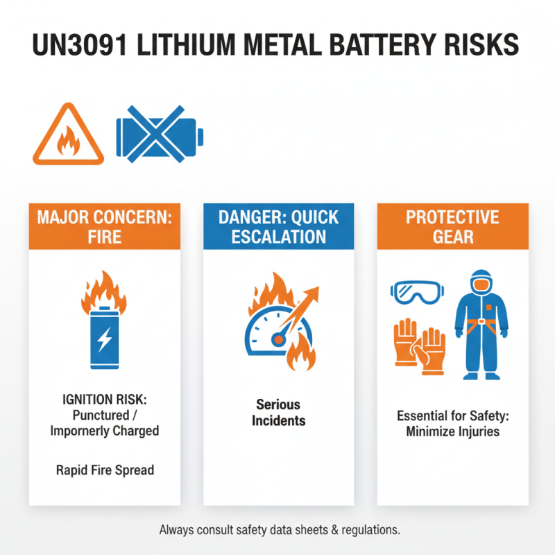 How to Safely Handle UN3091 Lithium Metal Batteries?