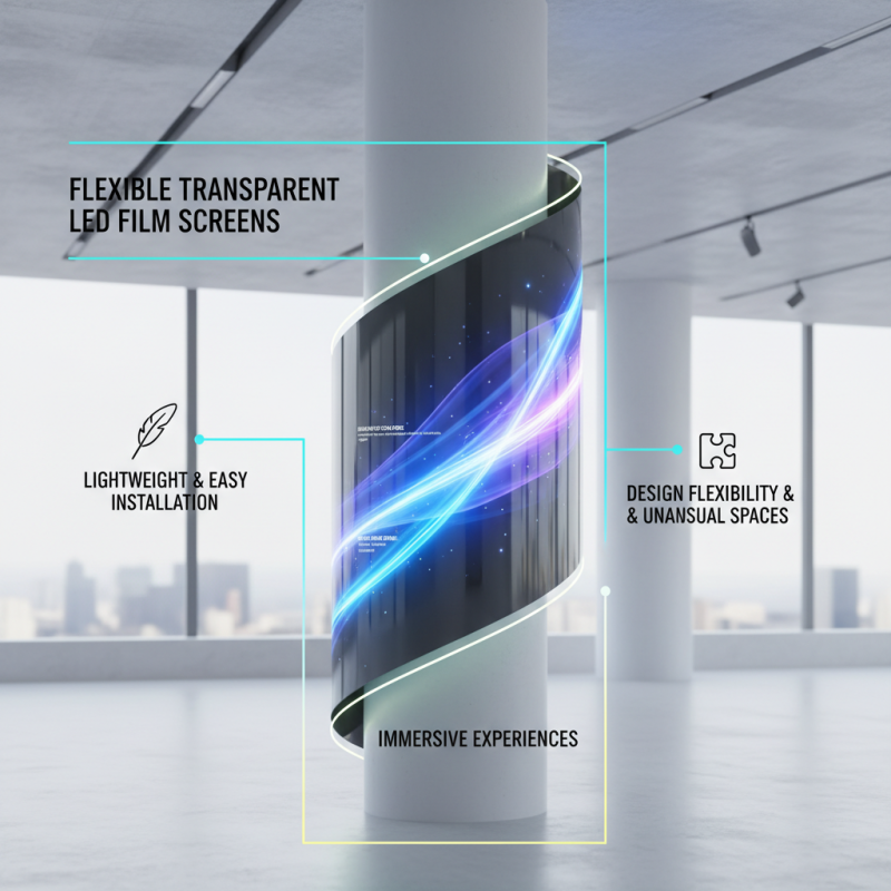 How to Use Flexible Transparent LED Film Screen Effectively?