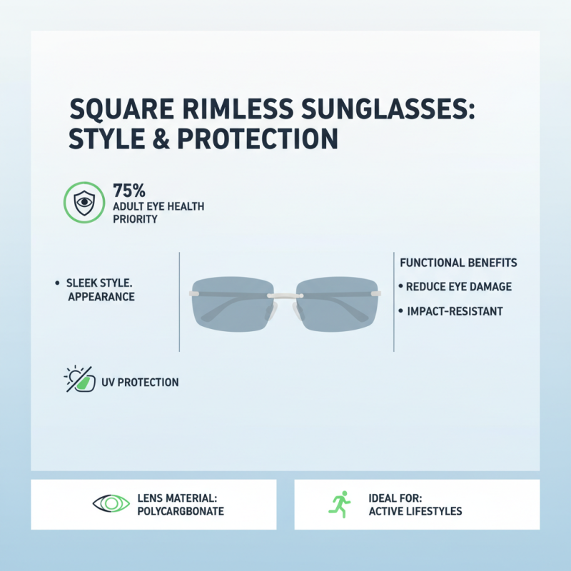Top 5 Tips for Choosing Square Rimless Sunglasses?
