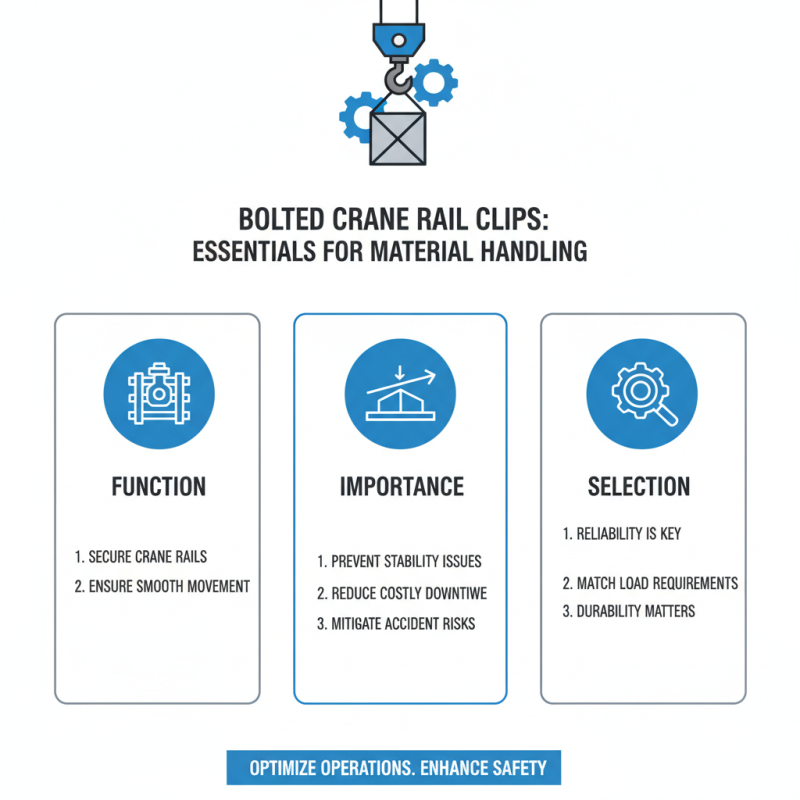 10 Tips for Choosing the Right Bolted Crane Rail Clip for Your Needs
