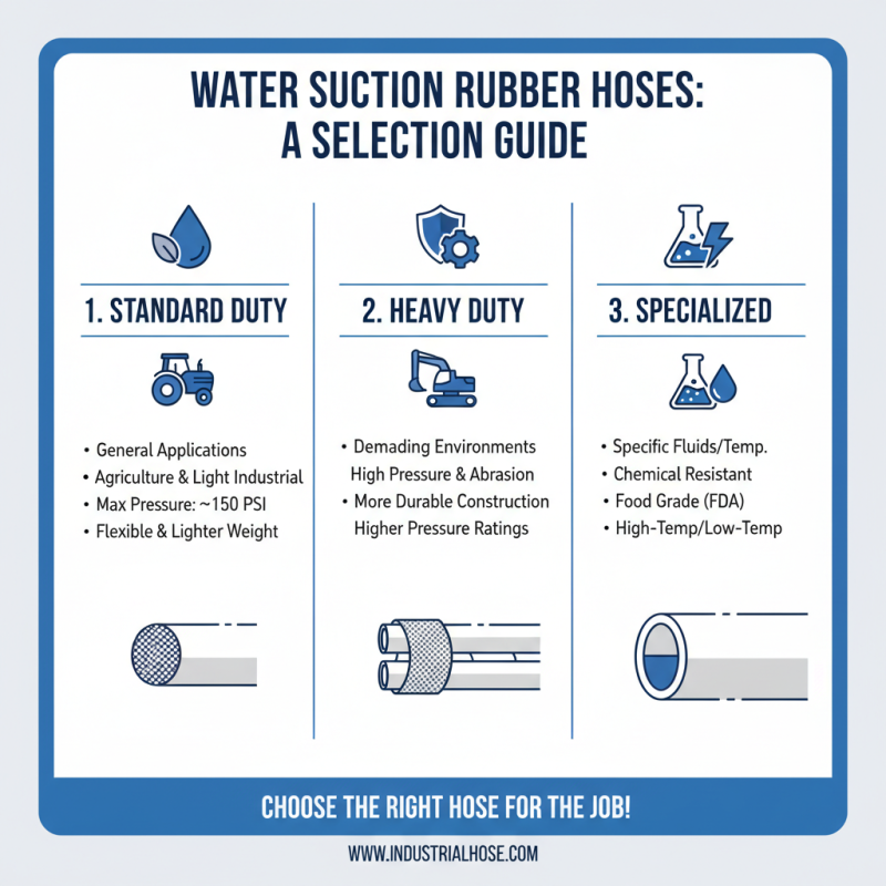 How to Choose the Right Water Suction Rubber Hose for Your Needs?