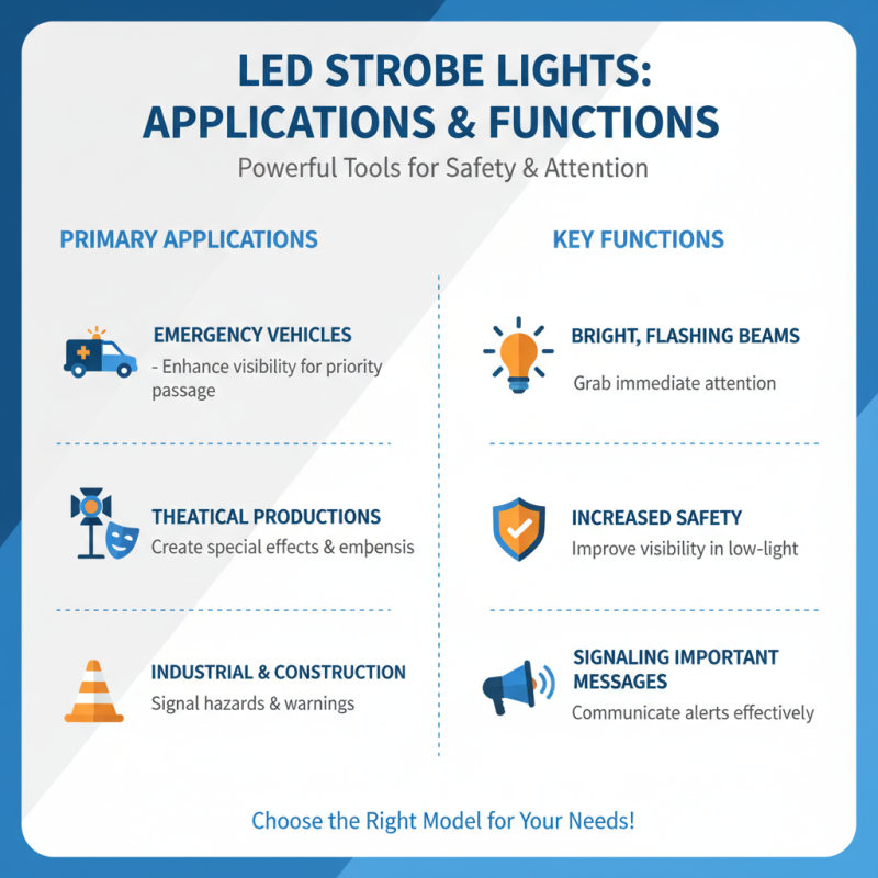 2026 How to Choose the Best Led Strobe Lights for Your Needs?