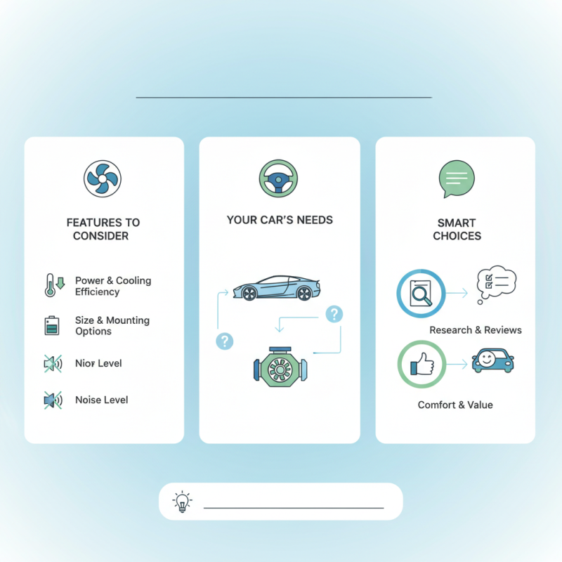 How to Choose the Best Auto Fan for Car Cooling in 2026?