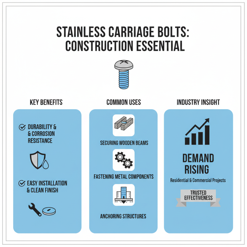 2026 Top Stainless Carriage Bolt Uses and Benefits?