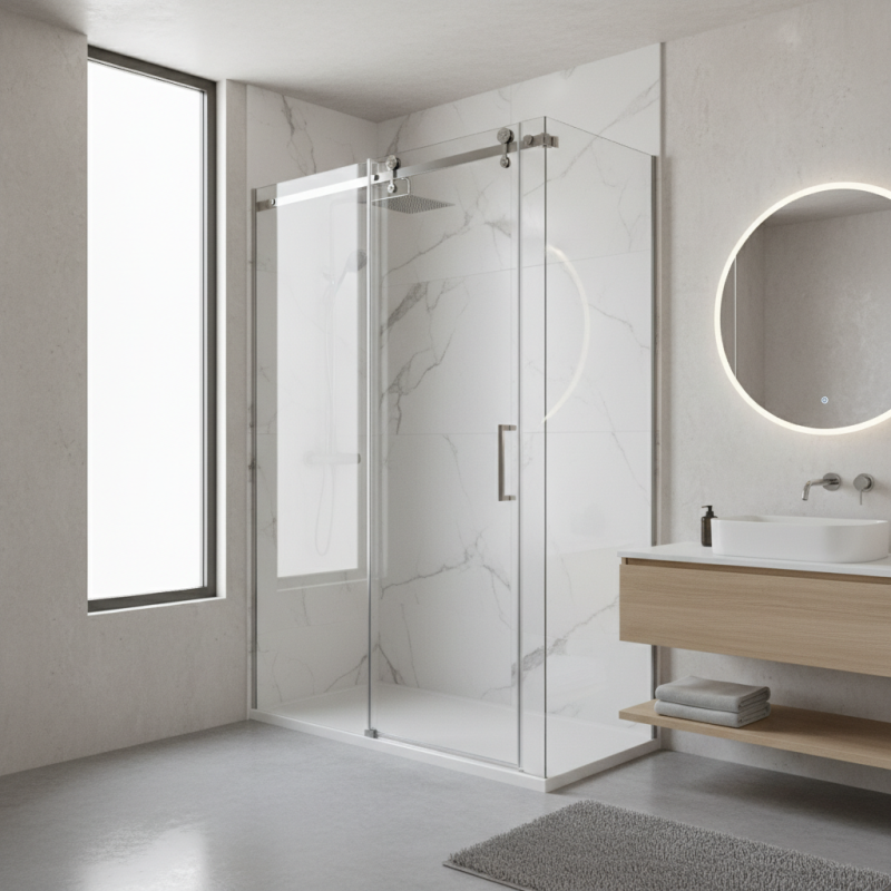 What is Double Sliding Shower Doors and How Do They Enhance Your Bathroom?