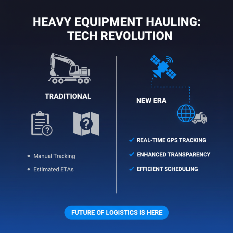 2026 Top Heavy Equipment Hauling Trends and Innovations?