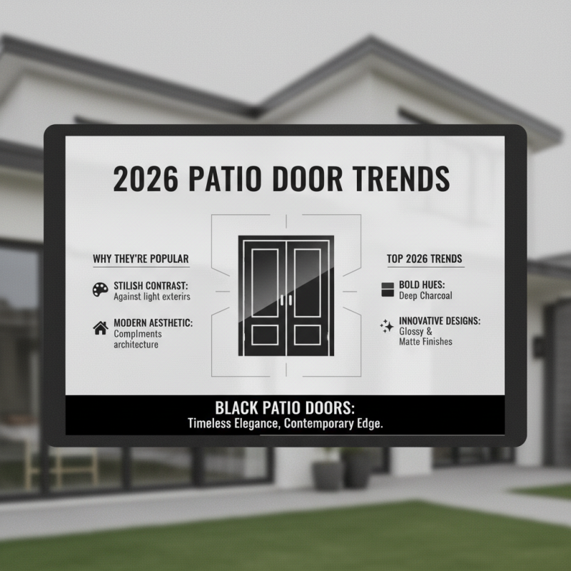 2026 Top Trends for Black Patio Doors You Need to Know?
