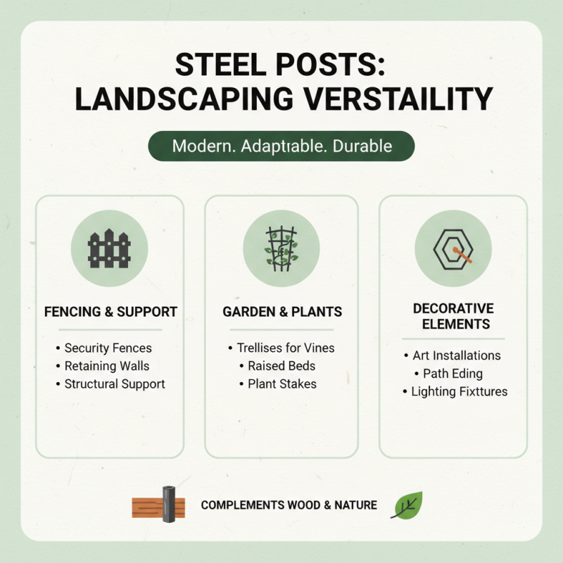 Top Benefits of Using Steel Posts in Construction and Landscaping?