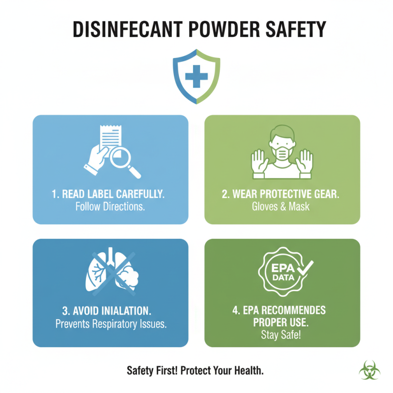 How to Use Disinfectant Powder Effectively for Cleaning?