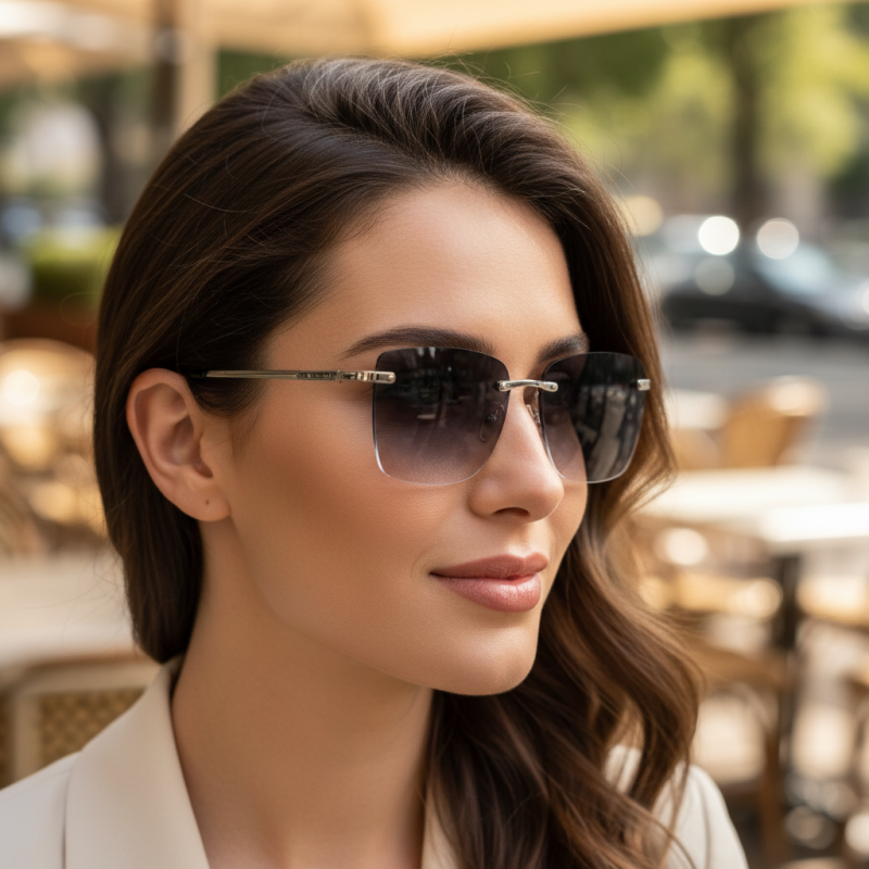 Top 5 Tips for Choosing Square Rimless Sunglasses?
