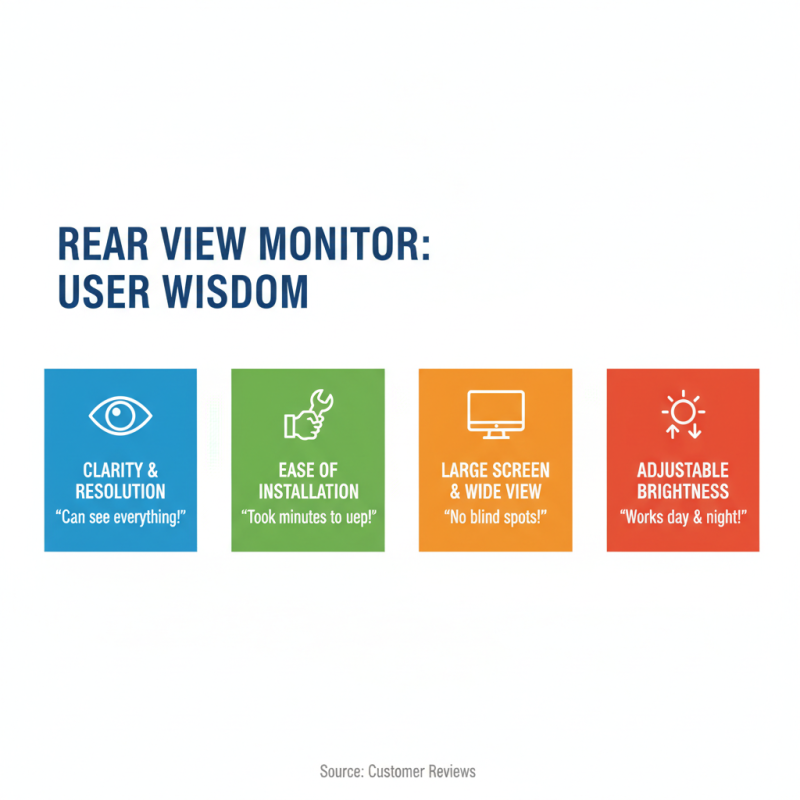 What is the Best Rear View Monitor for Cars in 2026?