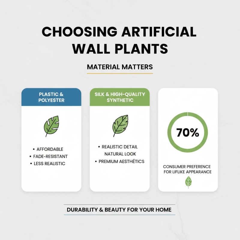 How to Choose Artificial Wall Plants for Your Home Decor?