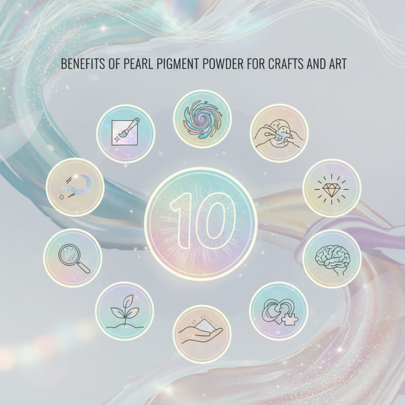 Top 10 Benefits of Pearl Pigment Powder for Crafts and Art?