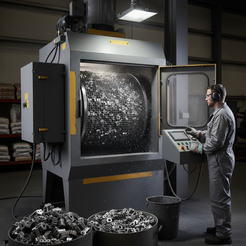 How to Effectively Use a Tumble Blasting Machine for Surface Finishing?
