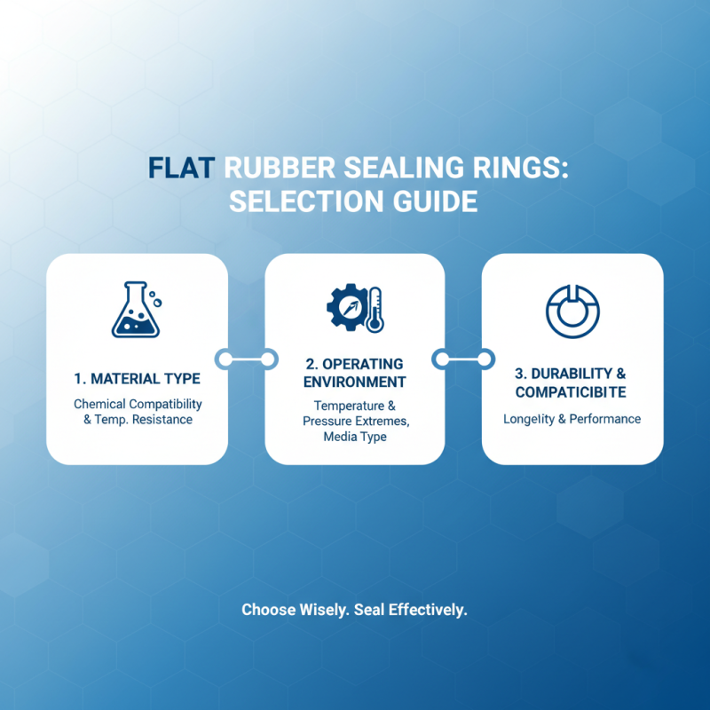 Essential Tips for Choosing Flat Rubber Sealing Rings?
