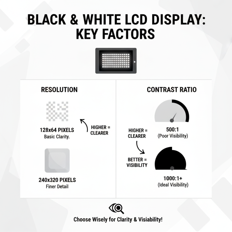 How to Choose the Best Black And White Lcd Display?