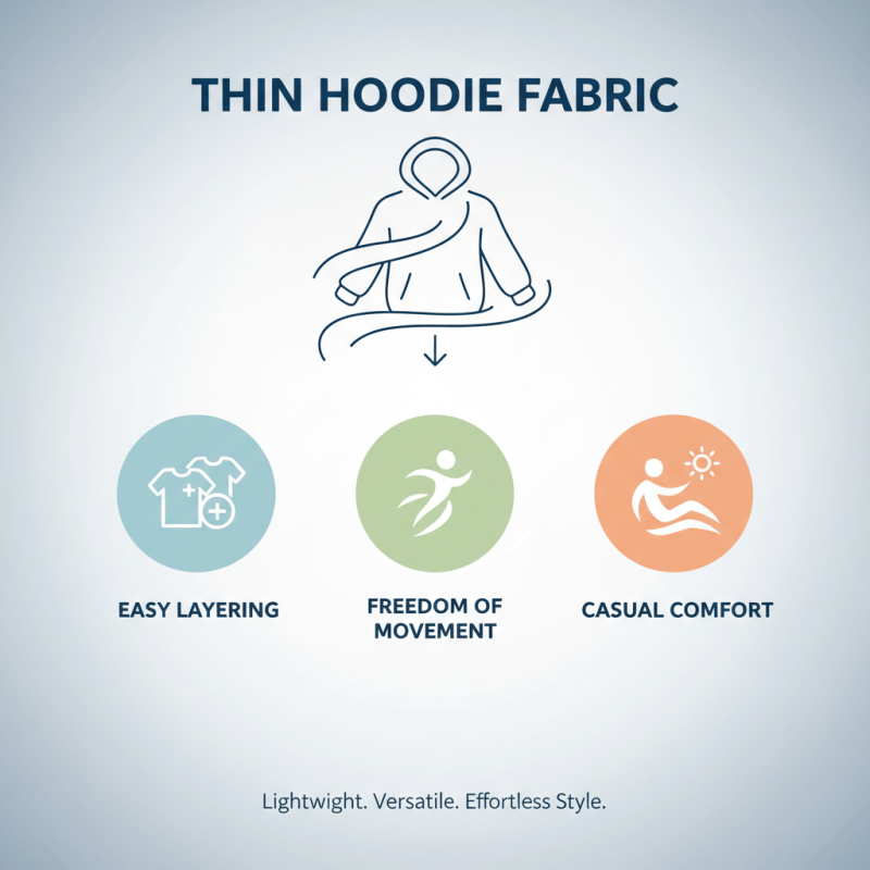 Why Choose Thin Hoodie Fabric for Your Wardrobe?