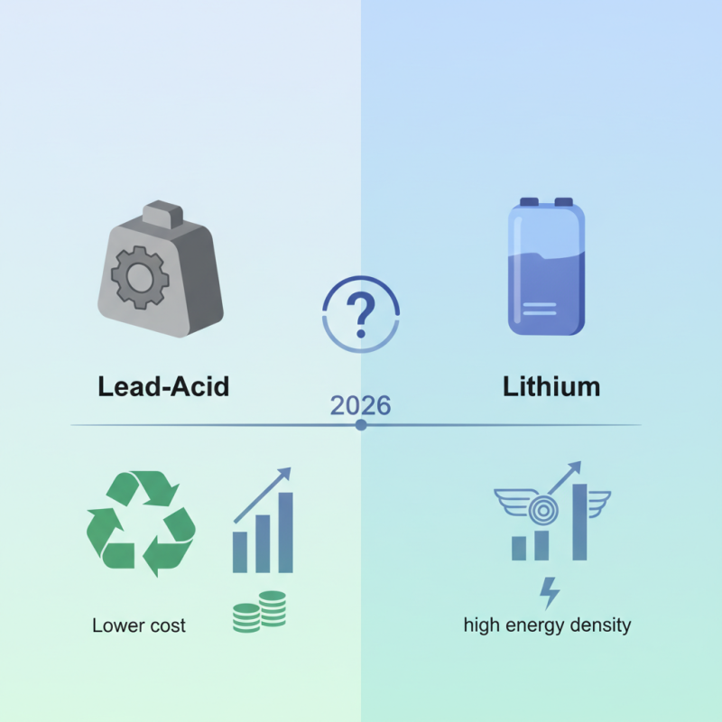 Will Lead Acid Replace Lithium Batteries in 2026?