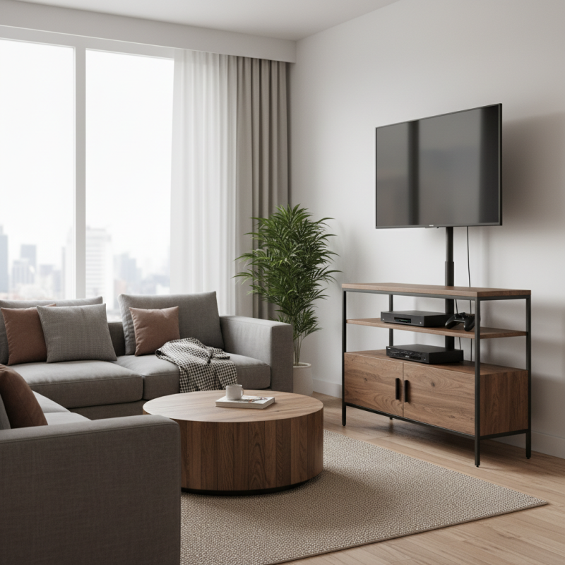 Top 10 Tall TV Stands With Mount for Perfect Viewing Angles?
