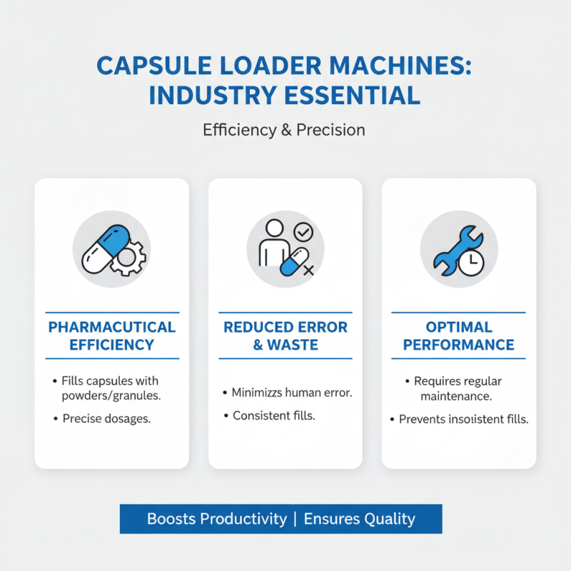 Why Choose a Capsule Loader Machine for Your Business Needs?