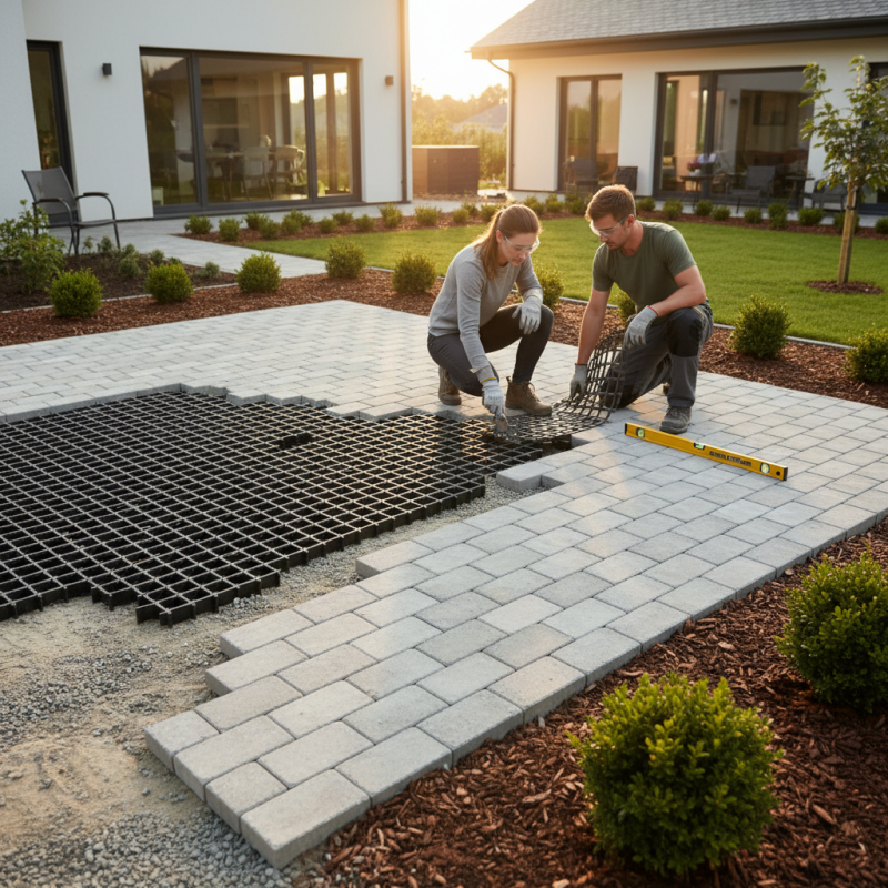 How to Use Geogrid for Pavers Effectively?