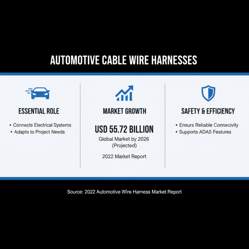 Top Cable Wire Harness Types for Your Project Needs?