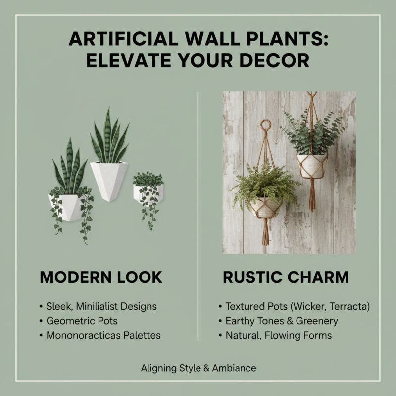 How to Choose Artificial Wall Plants for Your Home Decor?