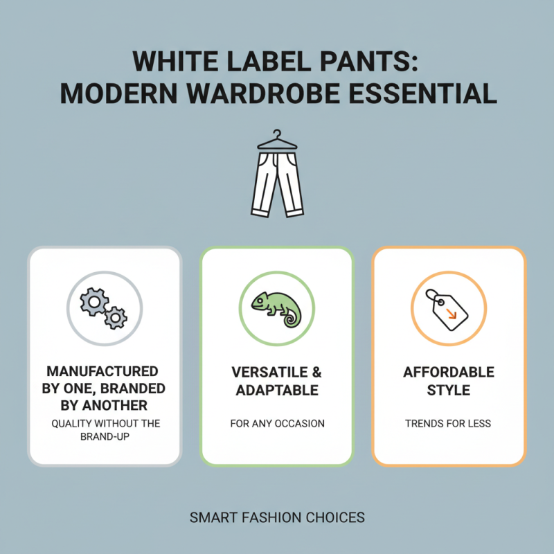 Digital Guide to the Best White Label Pants for Every Occasion?